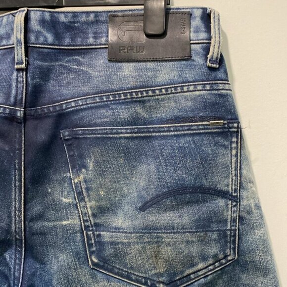 G-Star Raw 3301 Tapered Jeans Size 34 - Picture 8 of 15